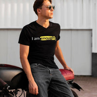 original v-neck inspirational affirmation graphic tee - 0