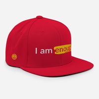 I AM ENOUGH ORIGINAL - Snapback Hat | I Am Enough Collection