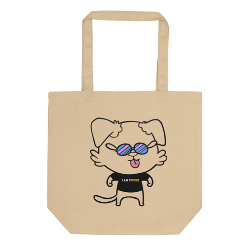 guy collection organic cotton eco tote bag - 2