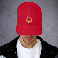inspirational custom embroidered trucker hat - 36