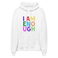 I AM ENOUGH COLOR BLOCK - Inspirational Hoodie for Women | I Am Enough Collection