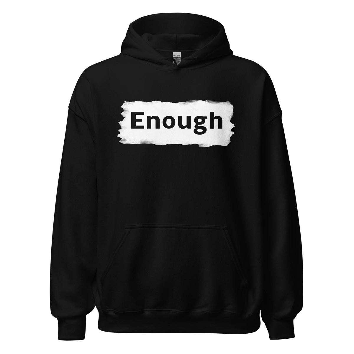 EDGY ENOUGH Positive Inspired Mental Health Self-Love Hoodie for Women | I Am Enough Collection