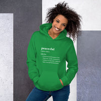 PEACEFUL Women’s Mental Health Hoodie - Cozy, Soft & Inspirational
