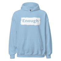 EDGY ENOUGH Positive Inspired Mental Health Self-Love Hoodie for Women | I Am Enough Collection