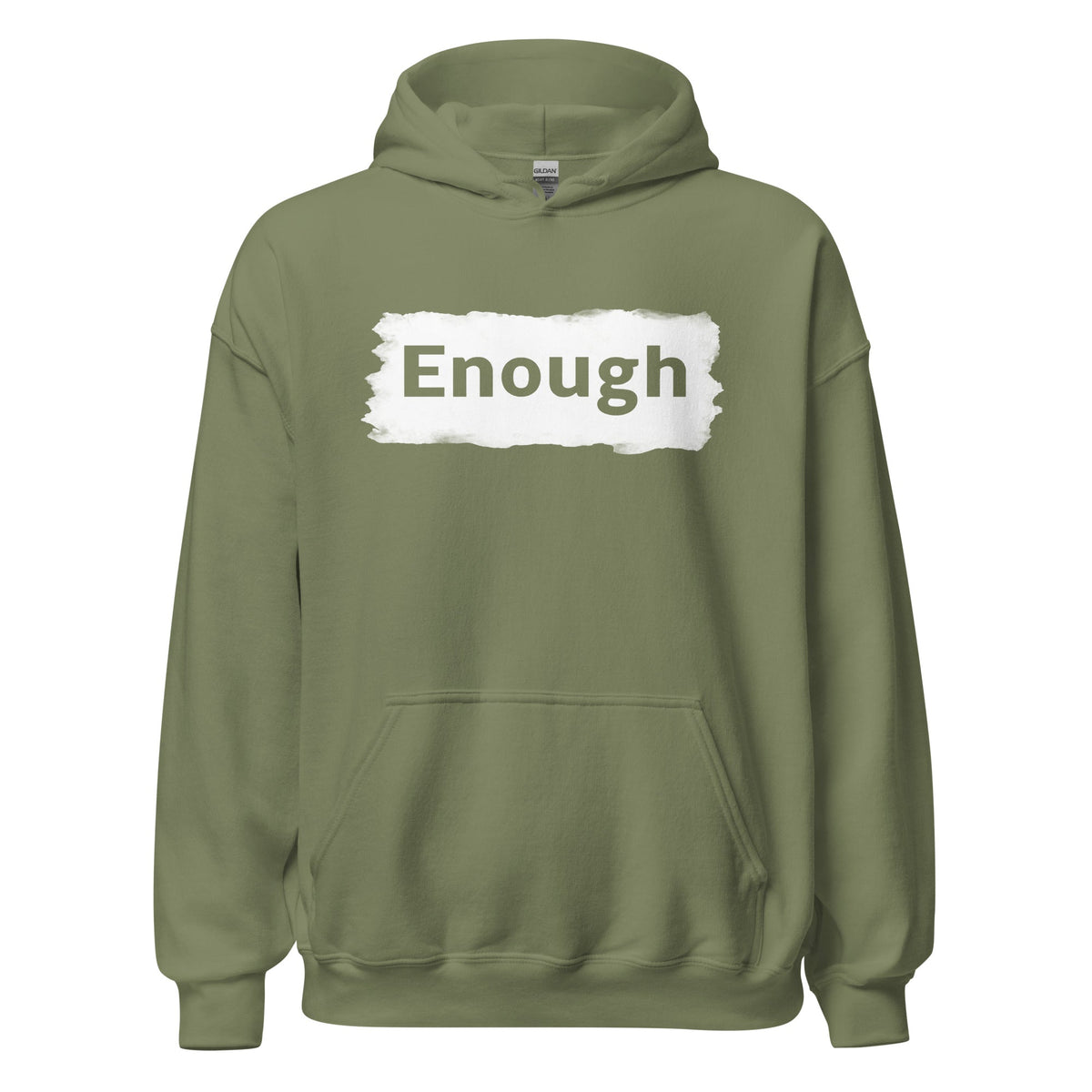 EDGY ENOUGH Positive Inspired Mental Health Self-Love Hoodie for Women | I Am Enough Collection