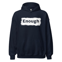 EDGY ENOUGH Positive Inspired Mental Health Self-Love Hoodie for Women | I Am Enough Collection