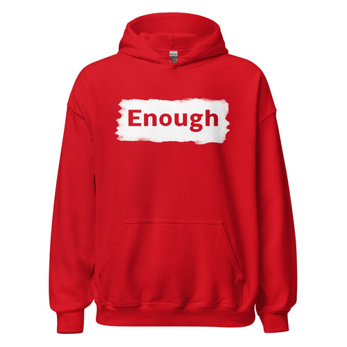 EDGY ENOUGH Positive Inspired Mental Health Self-Love Hoodie for Women | I Am Enough Collection