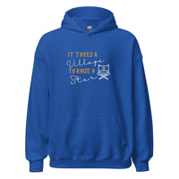 IT TAKES A VILLAGE TO RAISE A STAR Actor Entertainment Hoodie for Men | I Am Enough Collection