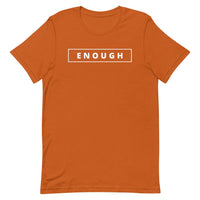 ENOUGH Motivational Affirmation Custom Cotton Power T-Shirt for Men | I Am Enough Collection