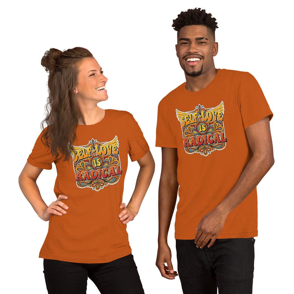 Self-Love Is Radical Empowerment T-Shirt - Mental Health and Healing | I Am Enough Collection