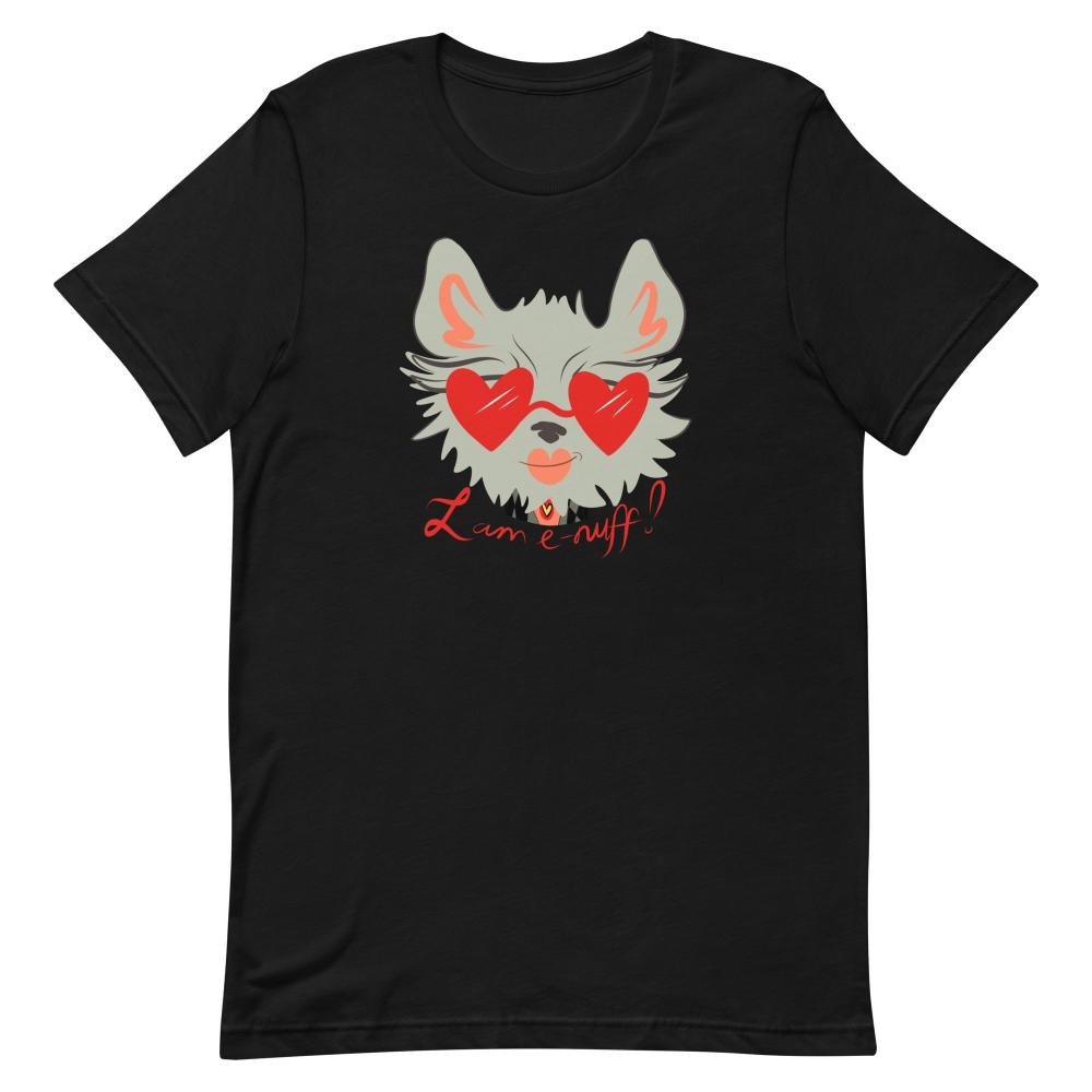 I AM E-NUFF CAT INSPIRATIONAL T-SHIRT FOR WOMEN | I Am Enough Collection