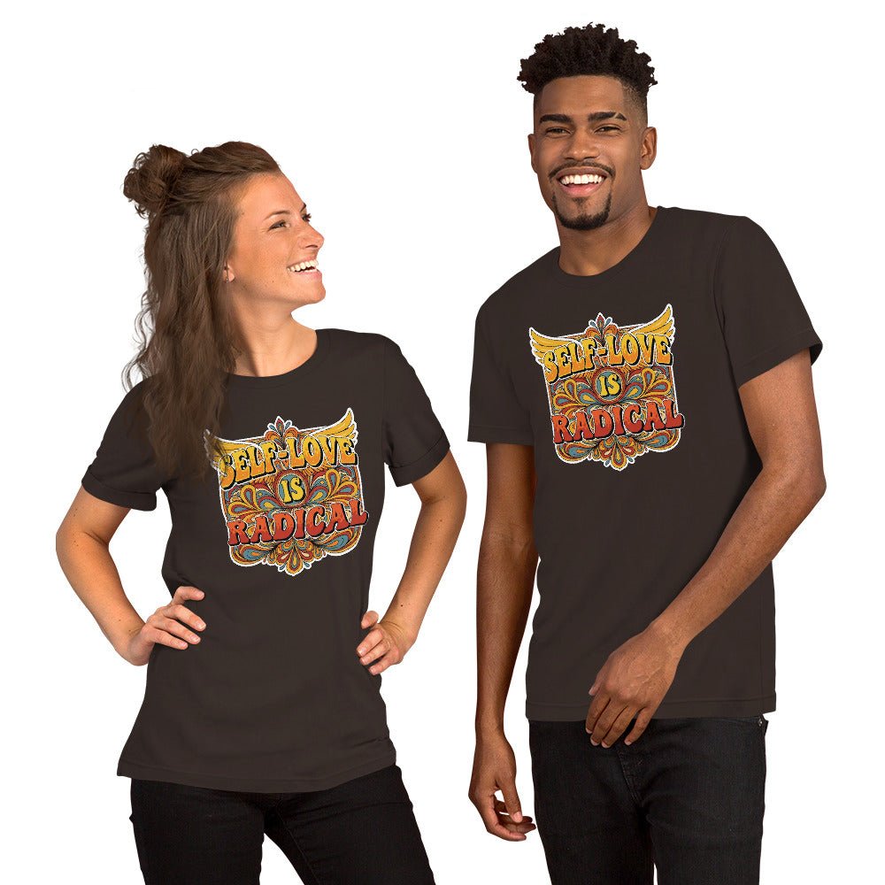 Self-Love Is Radical Empowerment T-Shirt - Mental Health and Healing | I Am Enough Collection