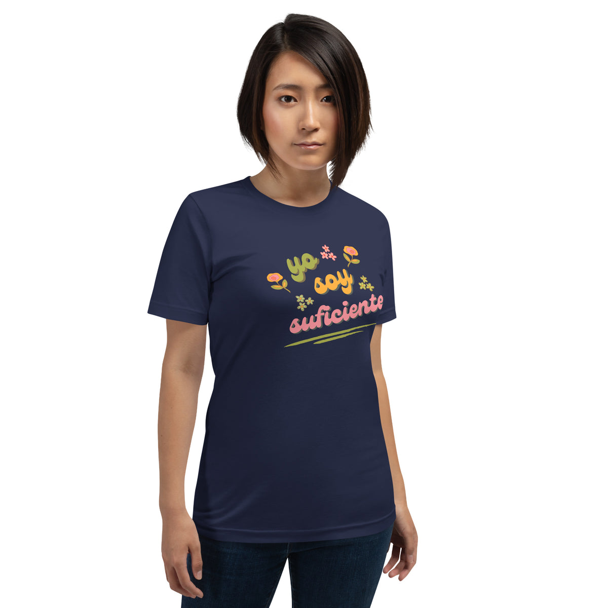 YO SOY SUFICIENTE Spanish Affirmation Inspired Graphic Tee for Women | I Am Enough Collection