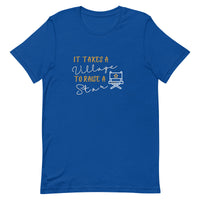 IT TAKES A VILLAGE TO RAISE A STAR Entertainment Actor Tee for Women | I Am Enough Collection