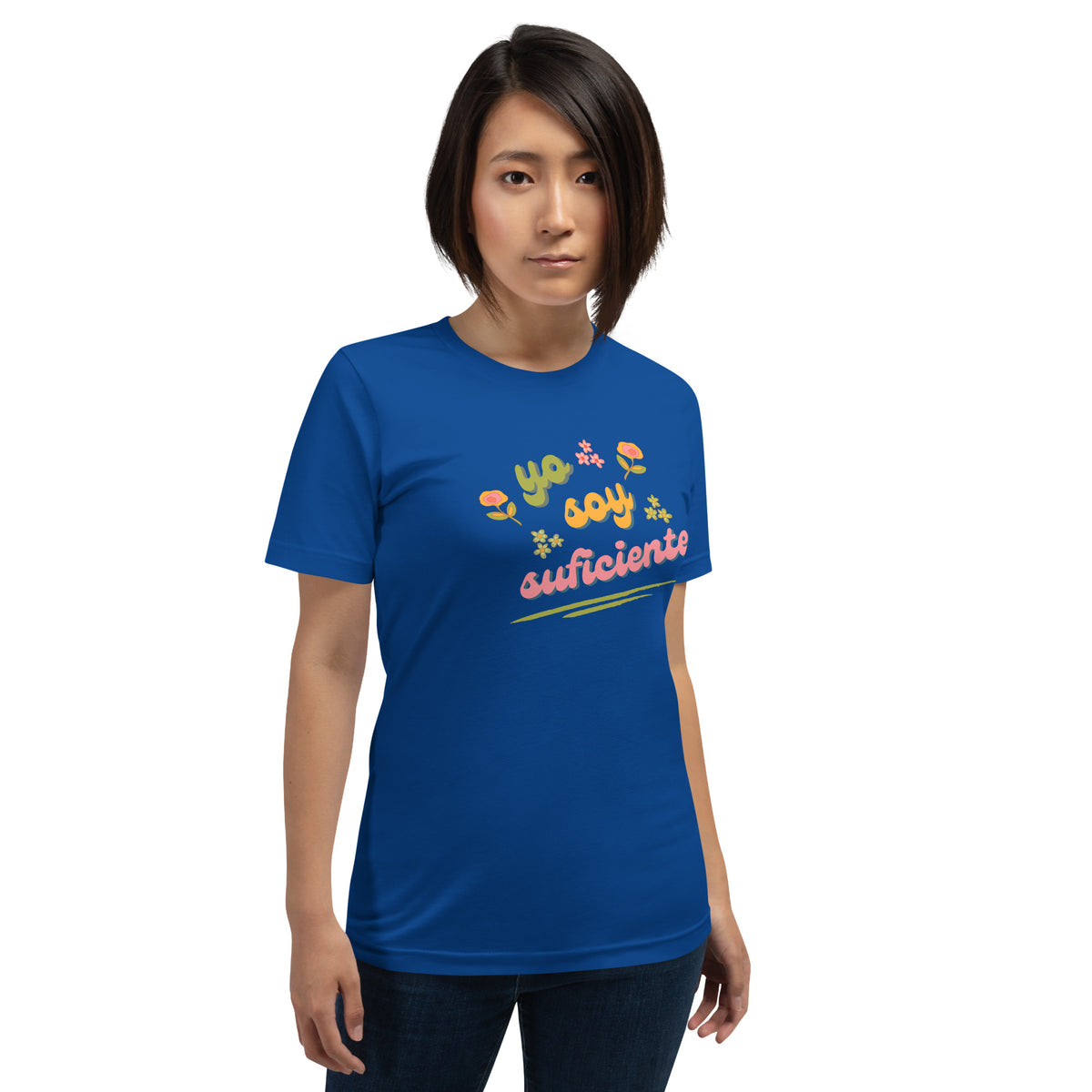 YO SOY SUFICIENTE Spanish Affirmation Inspired Graphic Tee for Women | I Am Enough Collection