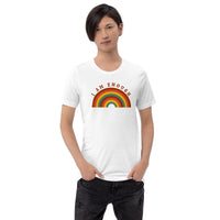 I AM ENOUGH RAINBOW Inspirational Positive Affirmation T-Shirt for Men | I Am Enough Collection