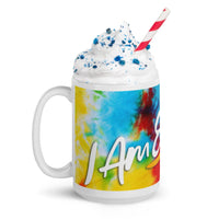 I AM ENOUGH TIE DYE - 15oz Large Inspirational Mug | I Am Enough Collection