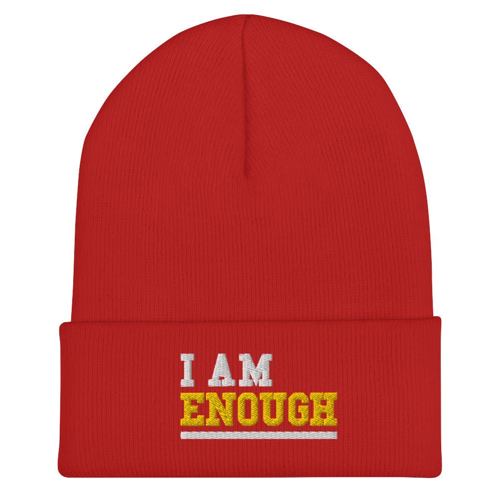 I AM ENOUGH STRONG - Embroidered Beanie - 4