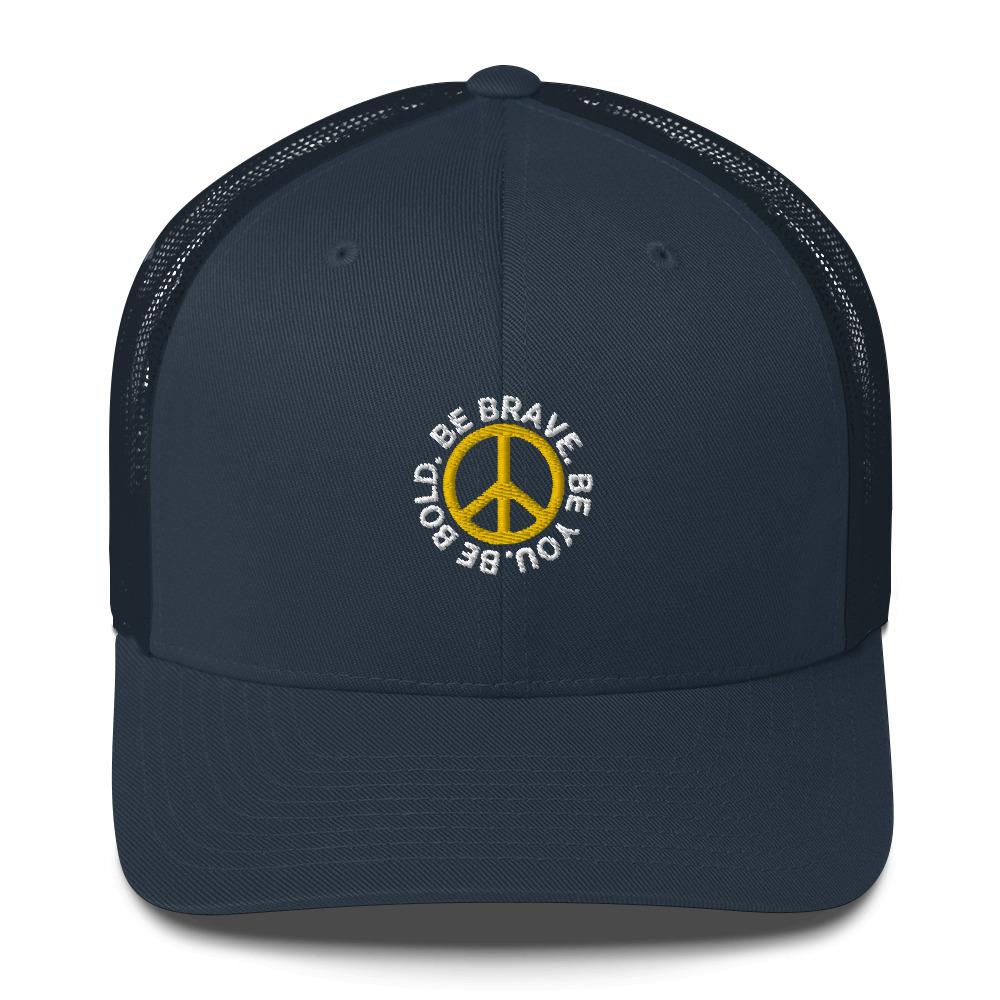 inspirational custom embroidered trucker hat - 4