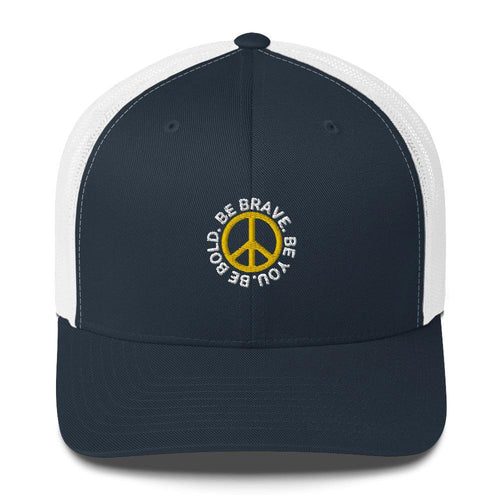 inspirational custom embroidered trucker hat - 0