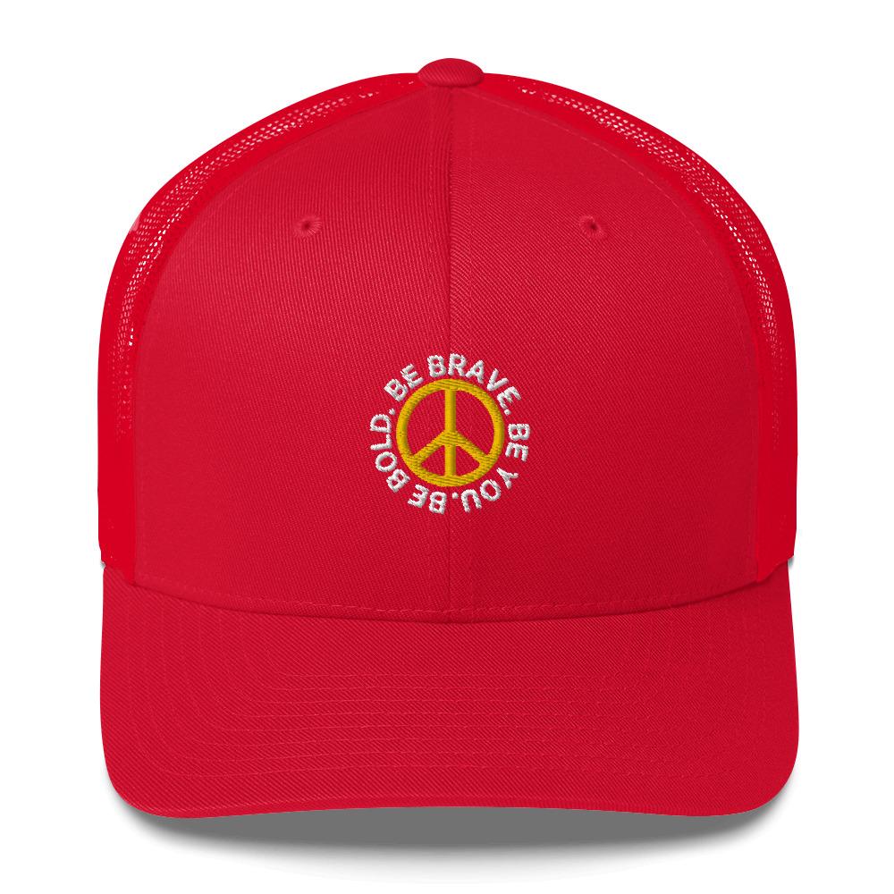 inspirational custom embroidered trucker hat - 3