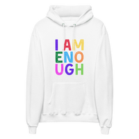 I AM ENOUGH COLOR BLOCK - Inspirational Hoodie for Men | I Am Enough Collection
