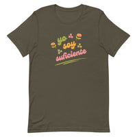 YO SOY SUFICIENTE Spanish Affirmation Graphic T-Shirt for Women | I Am Enough Collection