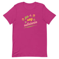 YO SOY SUFICIENTE Spanish Affirmation Graphic T-Shirt for Women | I Am Enough Collection