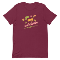 YO SOY SUFICIENTE Spanish Affirmation Graphic T-Shirt for Women | I Am Enough Collection