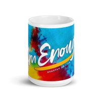 I AM ENOUGH TIE DYE - 15oz Large Inspirational Mug | I Am Enough Collection
