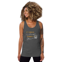 IT TAKES A VILLAGE TO RAISE A STAR Entertainment Tank Top for Women | I Am Enough Collection