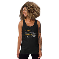 IT TAKES A VILLAGE TO RAISE A STAR Entertainment Tank Top for Women | I Am Enough Collection