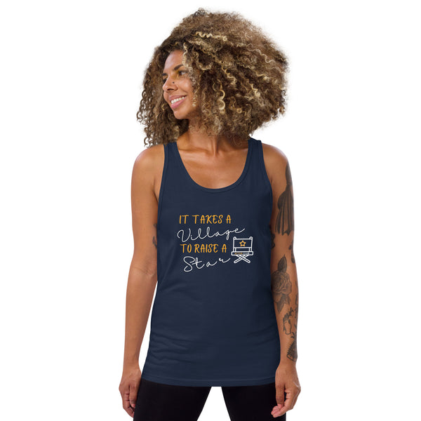 IT TAKES A VILLAGE TO RAISE A STAR Entertainment Tank Top for Women | I Am Enough Collection