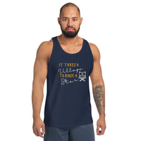 IT TAKES A VILLAGE TO RAISE A STAR Actor Entertainment Tank Top Men | I Am Enough Collection