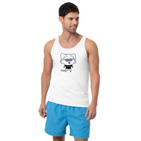 NOT THE LITTLE GUY Collection Mascot Mental Health Power Tank Top | I Am Enough Collection