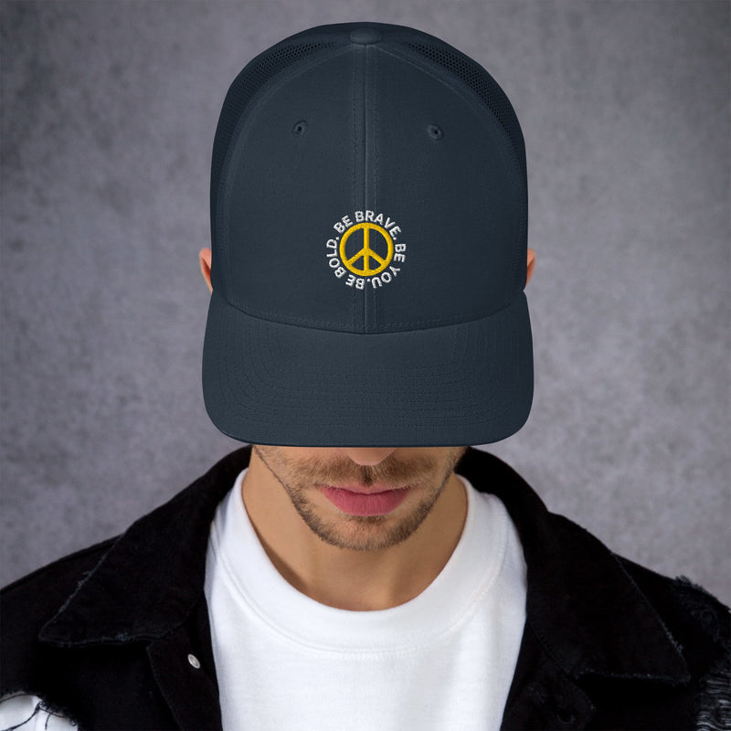 inspirational custom embroidered trucker hat - 24