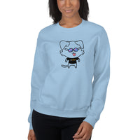 NOT THE LITTLE GUY Mascot Empower Sweatshirt for Women by I Am Enough | I Am Enough Collection