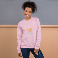 I AM ENOUGH EXACTLY AS I AM Vintage Inspirational Sweatshirt for Women | I Am Enough Collection