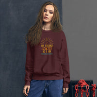 I AM ENOUGH EXACTLY AS I AM -  Vintage Inspirational Sweatshirt for Women | I Am Enough Collection