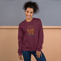 I AM ENOUGH EXACTLY AS I AM Vintage Inspirational Sweatshirt for Women | I Am Enough Collection