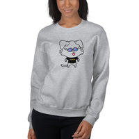 NOT THE LITTLE GUY Mascot Empower Sweatshirt for Women by I Am Enough | I Am Enough Collection