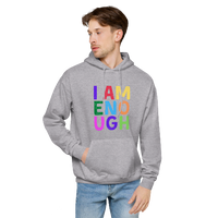 I AM ENOUGH COLOR BLOCK Inspirational Mental Health Hoodie for Men | I Am Enough Collection