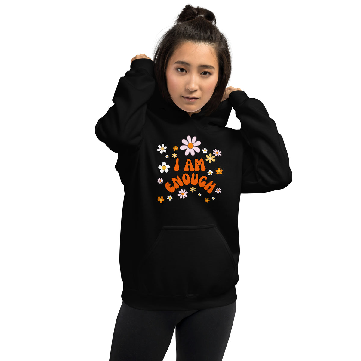 flower power inspirational & motivational hoodie - 3