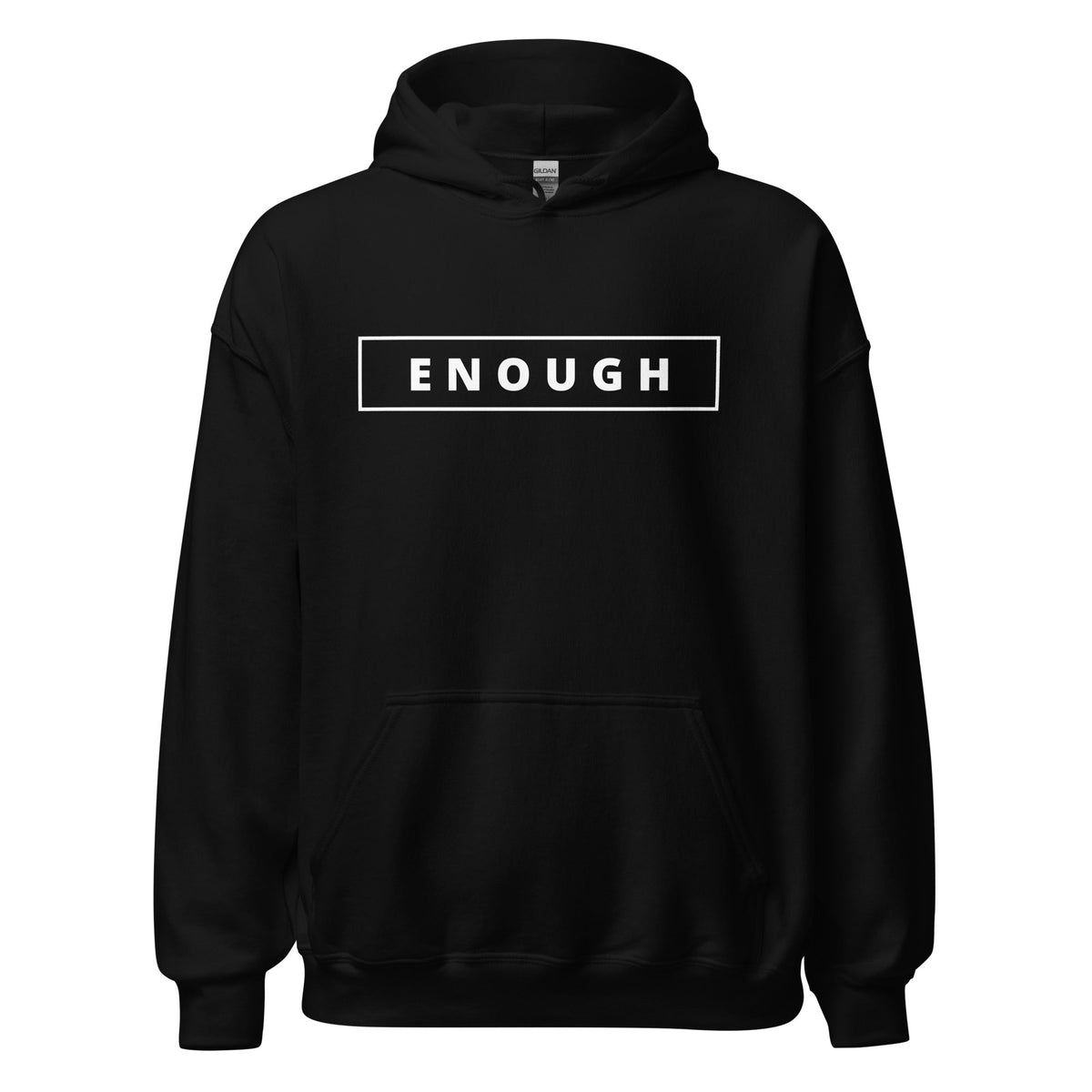 ENOUGH Motivational Affirmation Custom Cotton Power Hoodie for Women | I Am Enough Collection