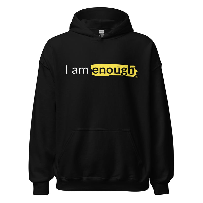 I AM ENOUGH ORIGINAL Inspirational Mental Health Hoodie for Women | I Am Enough Collection