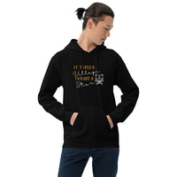 IT TAKES A VILLAGE TO RAISE A STAR Actor Entertainment Hoodie for Men | I Am Enough Collection