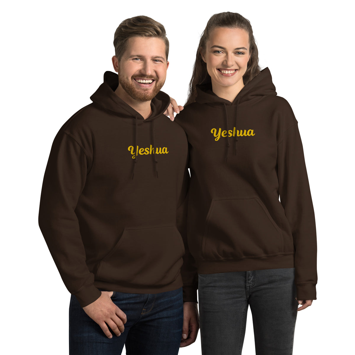 YESHURA Unisex Hoodie - Spiritual Empowerment Apparel - Faith-Based Streetwear | I Am Enough Collection