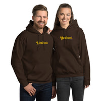 YESHURA Unisex Hoodie - Spiritual Empowerment Apparel - Faith-Based Streetwear | I Am Enough Collection