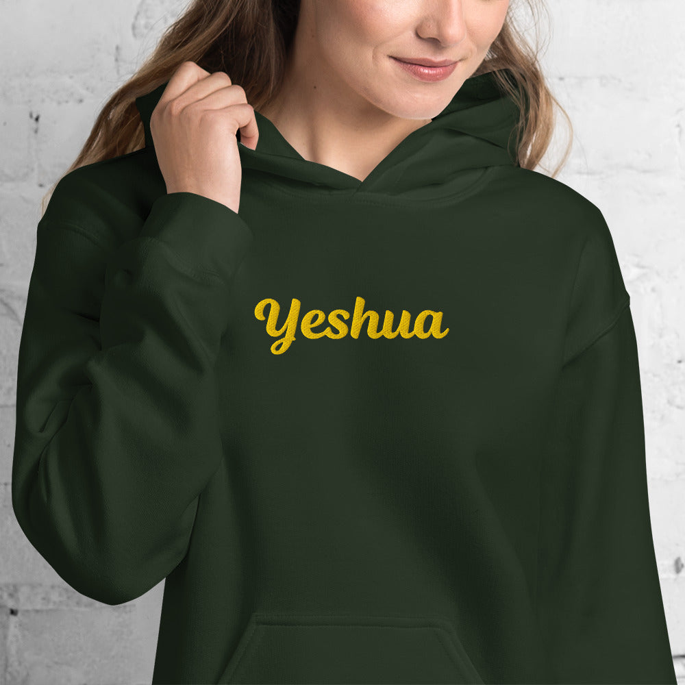 YESHUA Hoodie - Spiritual Empowerment Apparel - Unisex - Faith-Based Streetwear | I Am Enough Collection