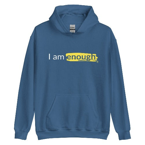 I AM ENOUGH ORIGINAL - Inspirational Hoodie for Women | I Am Enough Collection